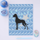 Great Dane und ein Star Heart Flyer (Einzeln)