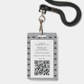 Great Dane Unternehmens-ID  Ausweis (Rückseite mit Lanyard)