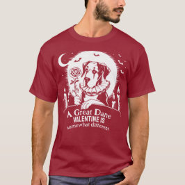 Great Dane Valentine  T-Shirt
