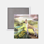 Great Dane Valley of Zeus Magnet (Vorderseite/Rückseite)