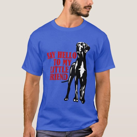 Great Dane Vater Gift T-Shirt (Vorderseite)