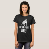 Great Dane Vater T-Shirt (Vorne ganz)