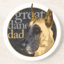 Great Dane Vater Untersetzer