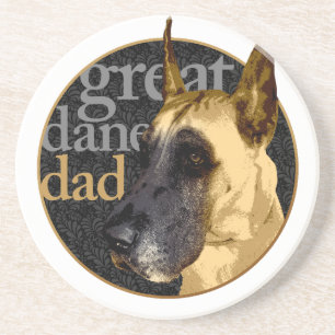 Great Dane Vater Untersetzer