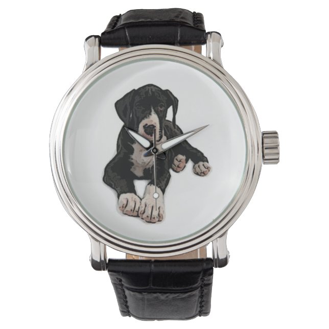 Great Dane Watch Armbanduhr (Vorderseite)