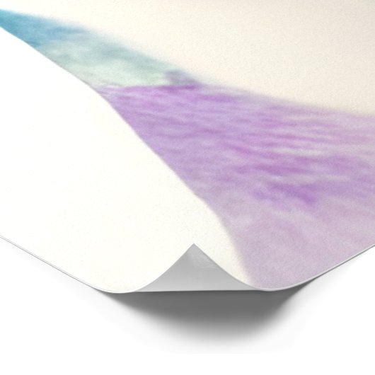 Great Dane Watercolor Poster (Ecke)