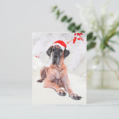 Great Dane Weihnachten (Stehend Vorderseite)