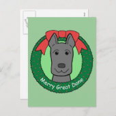 Great Dane Weihnachten (Vorne/Hinten)