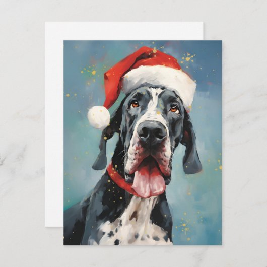 Great Dane Weihnachten (Vorne/Hinten)