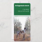 Great Dane Weihnachten (Vorderseite)