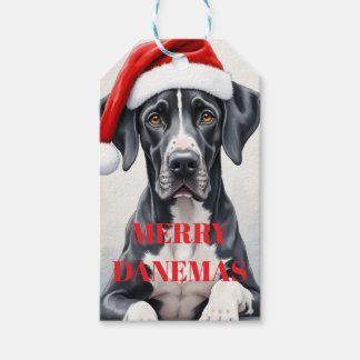 Great Dane WEIHNACHTEN Geschenkanhänger