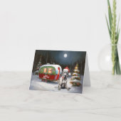 Great Dane Weihnachten Karte (Vorderseite)