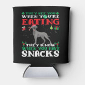 Great Dane Weihnachts Spaß Klassischer T - Shirt Dosenkühler (Vorderseite)