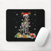 Great Dane Weihnachts-Weihnachtsmannmütze Fairy Li Mousepad (Mit Mouse)