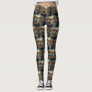 Great Dane Weihnachtsfest Reise Leggings