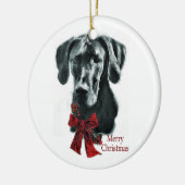 Great Dane Weihnachtsgeschenke Ornament (Links)