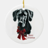 Great Dane Weihnachtsgeschenke Ornament (Hinten)