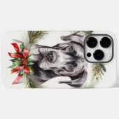 Great Dane Weihnachtsmann Festliche Jungfrau Case-Mate iPhone Hülle (Rückseite (Horizontal))