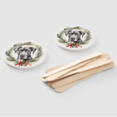 Great Dane Weihnachtsmann Festliche Jungfrau Fächer (Non-assembled)