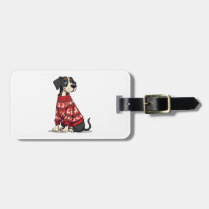 Great Dane Weihnachtspulli Gepäckanhänger