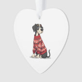 Great Dane Weihnachtspullover Ornament (Vorderseite)