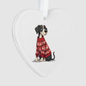Great Dane Weihnachtspullover Ornament (Vorderseite)