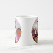 Great Dane Weihnachtsüberraschung Brindle Kaffeetasse (Mittel)