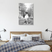 Great Dane Wrapped Canvas Leinwanddruck (Insitu (Schlafzimmer))