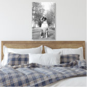 Great Dane Wrapped Canvas Leinwanddruck (Insitu (Schlafzimmer))