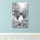 Great Dane Wrapped Canvas Leinwanddruck (Insitu (Holzboden))