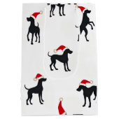 Great Dane Wrapping Paper Mittlere Geschenktüte (Rückseite)