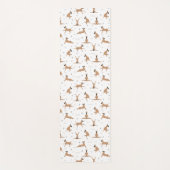 Great Dane Yoga Pose Yogamatte (Vorderseite)