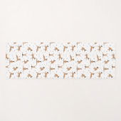 Great Dane Yoga Pose Yogamatte (Vorderseite (Horizontal))