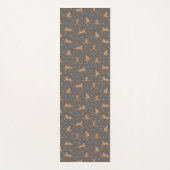 Great Dane Yoga Pose Yogamatte (Vorderseite)