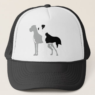 Great Danes Blue Boston Truckerkappe