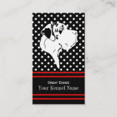 Great Danes Business Cards Visitenkarte (Vorderseite)