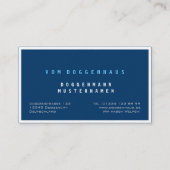 Great Danes Business Cards Visitenkarte (Rückseite)