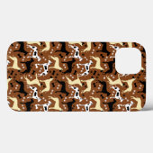 Great Danes Dog Pattern Harlequin Case-Mate iPhone Hülle (Rückseite (Horizontal))