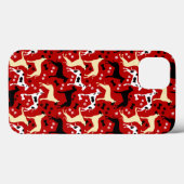 Great Danes Dog Pattern Harlequin Case-Mate iPhone Hülle (Rückseite (Horizontal))