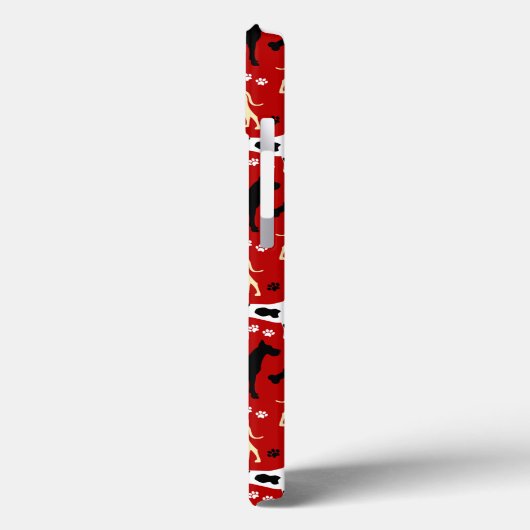 Great Danes Dog Pattern Harlequin Case-Mate iPhone Hülle (Rückseite / Links)