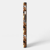 Great Danes Dog Pattern Harlequin iPhone Hülle (Linke Seite)