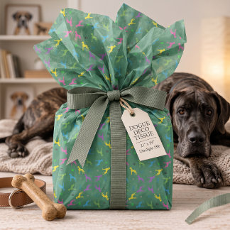 Great Danes in Pastellfarben  Seidenpapier