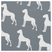 Great Danes überall Stoff (Nahaufnahme)