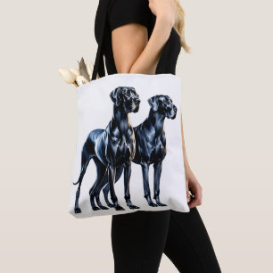 Great Danes Watercolor Tasche