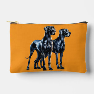 Great Danes Watercolor Zubehörtasche