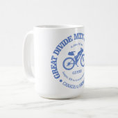 Great Divide Mountain Bike Route (MTB) Kaffeetasse (Vorderseite Links)