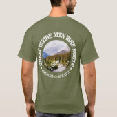 Great Divide Mountain Bike Route (Velo c) T-Shirt (Rückseite)