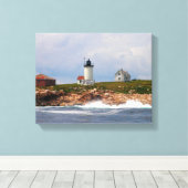 Great Duck Island Lighthouse, Maine Leinwanddruck (Insitu (Holzboden))