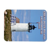 Great Duck Island Lighthouse, Maine Magnet (Horizontal)