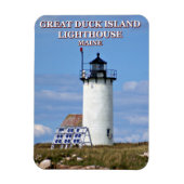 Great Duck Island Lighthouse, Maine Magnet (Vertikal)